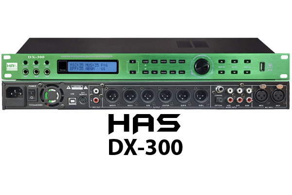 Thiết bị xử lý karaoke số HAS DX 300