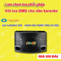 Lựa chọn loa phối ghép với loa BMB cho dàn karaoke